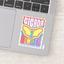 Zoek naar cicaden stickers Cicade invasie