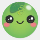 Recherche de légume vert autocollants Mignon