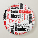 Recherche de multilingue coussins Merci