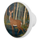 Recherche de cerf boutons et poignées de porte Vintage