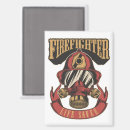 Recherche de pompier rectangulaires magnets Service des incendies