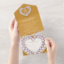 Recherche de jubilé de diamant invitations Doré