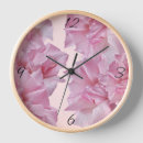 Recherche de pétales roses horloges Pour elle