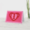Recherche de coeur et rayure vœux cartes Valentine