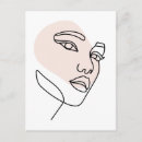 Recherche de lignes abstraites cartes postales Tendance