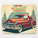 Recherche de voiture rouge tapis souris Noël