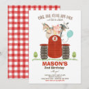 Recherche de tracteur rouge invitations Barnyard
