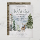 Recherche de winter 1ans anniversaire invitations Forêt