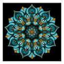 Zoek naar heilige geometrie posters Mandala
