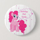 Recherche de poneys badges Rose