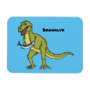 Recherche de dinosaure drôle magnets Trex