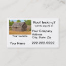 Recherche de toiture cartes visite Remplacement