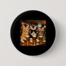 Recherche de lapin drôle badges Anniversaire