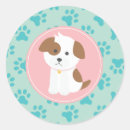Recherche de chiot autocollants Anniversaire de chiot