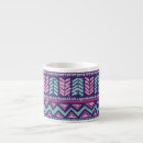 Recherche de motif ethnique tasses Texture