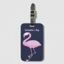 Recherche de flamants roses bagages étiquettes Pour elle