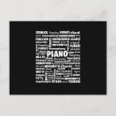 Recherche de instrument musique cartes postales Piano