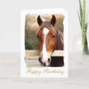 Recherche de châtaigne vœux cartes Cheval de châtaigne