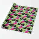 Recherche de flamingo papier cadeau Vert