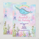 Recherche de narwhal invitations Fille