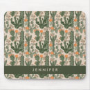 Recherche de fleur cactus tapis souris Motif