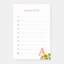 Recherche de sunflower post its Fleur