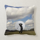 Recherche de boules de golf décoration coussins Golfeurs