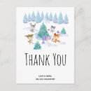 Recherche de scène de neige vœux cartes Aquarelle