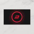 Recherche de cercle rouge cartes visite Customer