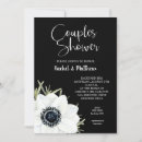 Recherche de anemone bridal shower invitations Élégant