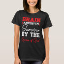 Recherche de brain aneurysm tshirts Survivant