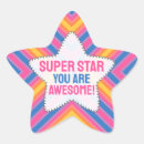 Recherche de stars autocollants Encouragement