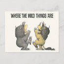 Recherche de monstre cartes postales Maurice sendak