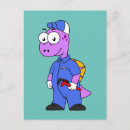 Recherche de spinosaurus cartes postales Dessin animé