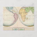 Recherche de double hémisphère cartes postales Monde