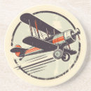 Recherche de biplan dessous de verres Aviation