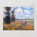 Recherche de peintures de pavot cartes postales Impressionnisme
