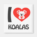 Zoek naar koala magneten Australische wilde dieren