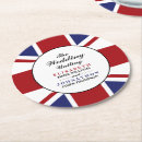 Recherche de flag dessous de verres Drapeau britannique