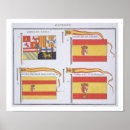Recherche de drapeau espagnol posters École