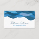 Recherche de vagues bleues cartes visite Client(e)