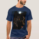 Zoek naar zwarte wolf tshirts Natuur