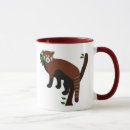 Recherche de panda rouge tasses Bambou