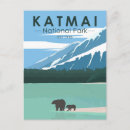 Recherche de bruns cartes postales Parc national de katmai