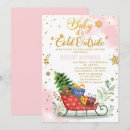Zoek naar winter wonderland babyshower uitnodigingen Sneeuwvlok