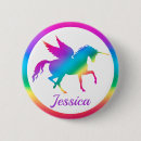 Zoek naar regenboog eenhoorn buttons Verloop