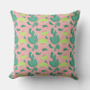 Recherche de monstera coussins Rose