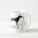 Recherche de doberman pinscher tasses Coeur