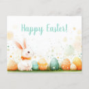 Recherche de motif lapin cartes postales Aquarelle