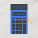 Zoek naar calculator visitekaartjes Boekhouder